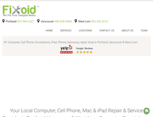 Tablet Screenshot of fixoid.com